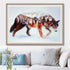 Peinture De Loup Environnement